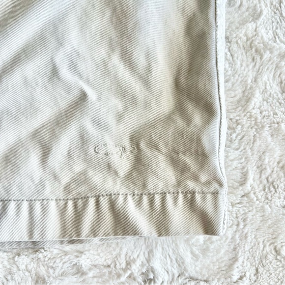 Vintage Ocean Pacific Shorts Mens Medium Beige Canvas Drawstring Skate Surf 90s - Picture 7 of 12